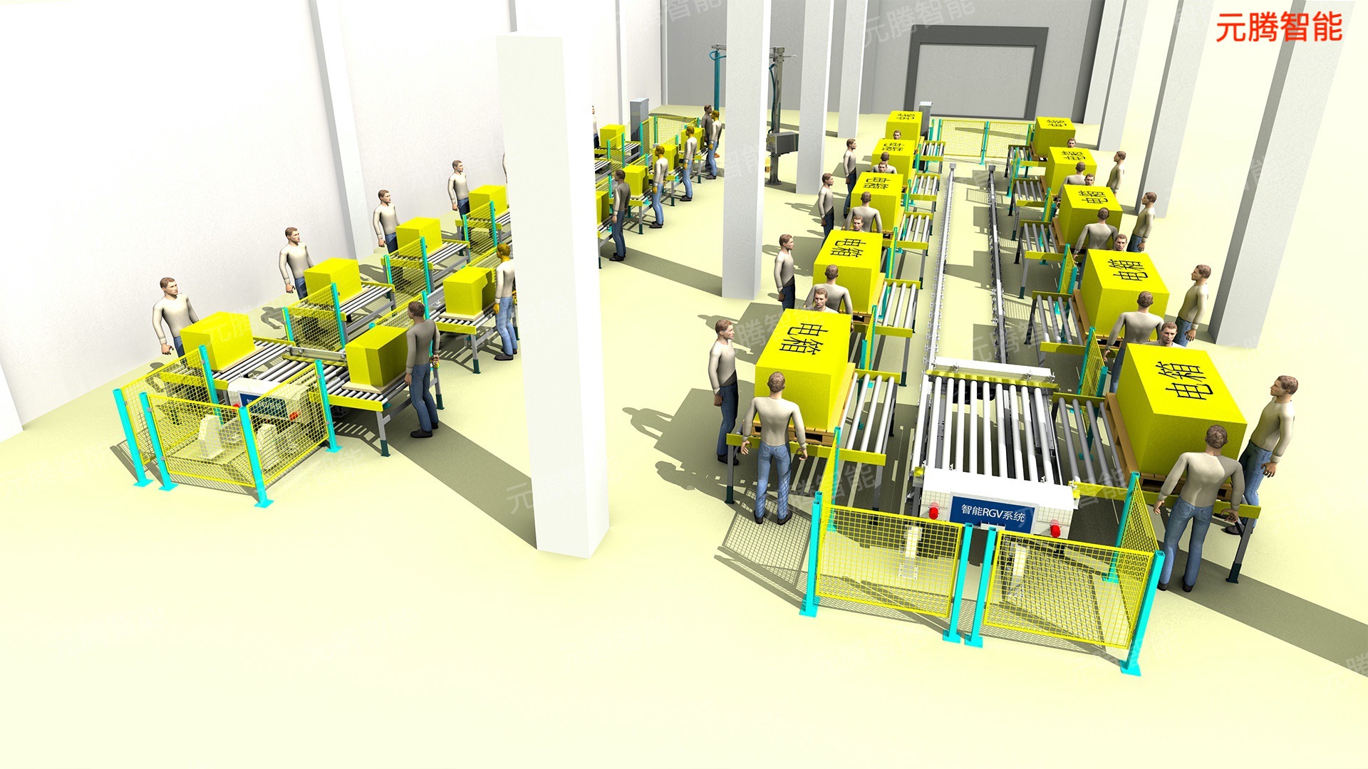 RGV客户现场 RGV客户现场